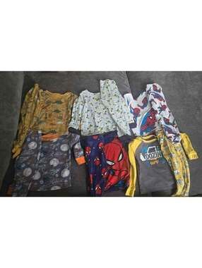 18 Month Boys Pajamas Lot